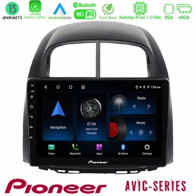 Pioneer AVIC 4Core Android13 2+64GB Daihatsu Sirion/Subaru Justy Navigation Multimedia Tablet 10