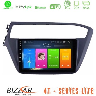 Bizzar 4T Series Hyundai i20 4Core Android12 2+32GB Navigation Multimedia Tablet 9