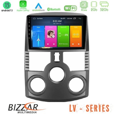 Bizzar LV Series Daihatsu Terios 4Core Android 13 2+32GB Navigation Multimedia Tablet 9