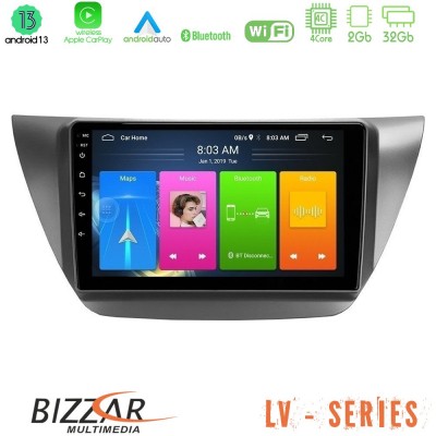 Bizzar LV Series Mitsubishi Lancer 2004 – 2008 4Core Android 13 2+32GB Navigation Multimedia Tablet 9
