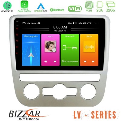 Bizzar LV Series VW Scirocco 2008 – 2014 4Core Android 13 2+32GB Navigation Multimedia Tablet 9