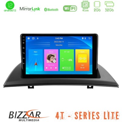 Bizzar 4T Series BMW X3 E83 4Core Android12 2+32GB Navigation Multimedia Tablet 9