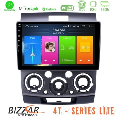 Bizzar 4T Series Ford Ranger/Mazda BT50 4Core Android12 2+32GB Navigation Multimedia Tablet 9