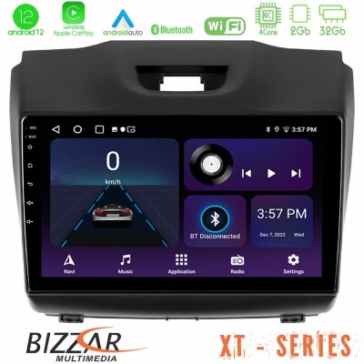 Bizzar XT Series Isuzu D-MAX 2012-2019 4Core Android12 2+32GB Navigation Multimedia Tablet 9