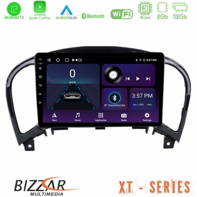 Bizzar XT Series Nissan Juke 4Core Android12 2+32GB Navigation Multimedia Tablet 9