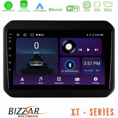 Bizzar XT Series Suzuki Ignis 4Core Android12 2+32GB Navigation Multimedia Tablet 9