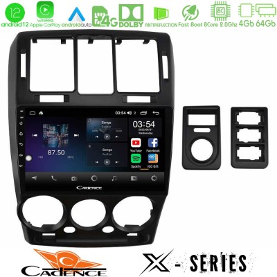 Cadence X Series Hyundai Getz 2002-2009 8core Android12 4+64GB Navigation Multimedia Tablet 9