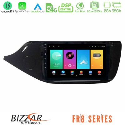 Bizzar FR8 Series Kia Ceed 2013-2017 8Core Android13 2+32GB Navigation Multimedia Tablet 9″