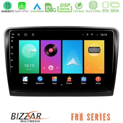 Bizzar FR8 Series Skoda Superb 2008-2015 8core Android 11 2+32GB Navigation Multimedia Tablet 10