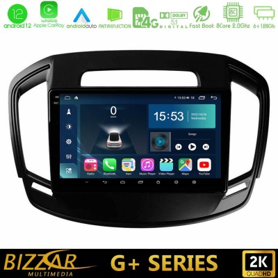 Bizzar G+ Series Opel Insignia 2014-2017 8core Android12 6+128GB Navigation Multimedia Tablet 9