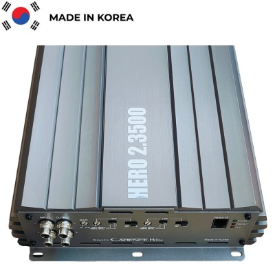 ShockWave Class D 2Channel HERO2.3500 (2x3500Wrms) Made in Korea