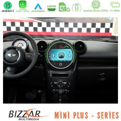 Bizzar OEM Mini Countryman R60 8core Android13 8+128GB Navigation Multimedia System 9