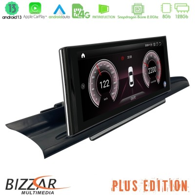 Bizzar Plus Edition Audi A6 2012-2018 Android13 8Core (8+128GB) Navigation Multimedia 10.25″ HD Anti-reflection