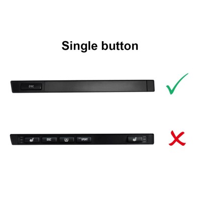 BMW E46 Κιτ Μετατόπισης HVAC (Single Row) με USB θύρες