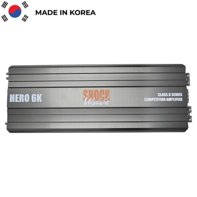 ShockWave Class D 2Channel HERO2.1500 (2x1500Wrms) Made in Korea