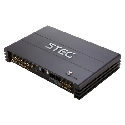 STEG SS-DSP12 12 Channel DSP Hi-Fi Amplifier 12x80W @ 4 Ohm
