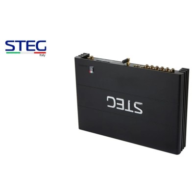 STEG SS-DSP12 12 Channel DSP Hi-Fi Amplifier 12x80W @ 4 Ohm