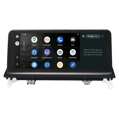 Bizzar BMW X5 & X6 2010-2013 (CIC) Linux Apple CarPlay | Android Auto screen 10.25″ HD Anti-reflection