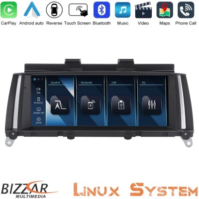 Bizzar BMW X5 & X6 Series F15/F16 Linux Apple CarPlay | Android Auto screen 10.25″ HD Anti-reflection