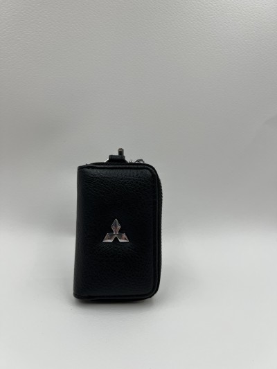 Κλειδοθήκη Δερματίνη με Λογότυπο Μάρκας Mitsubishi