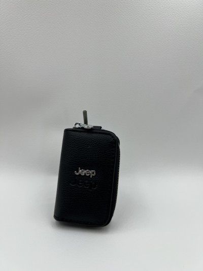 Κλειδοθήκη Δερματίνη με Λογότυπο Μάρκας Jeep
