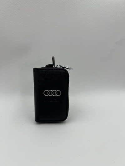 Κλειδοθήκη Δερματίνη με Λογότυπο Μάρκας Audi