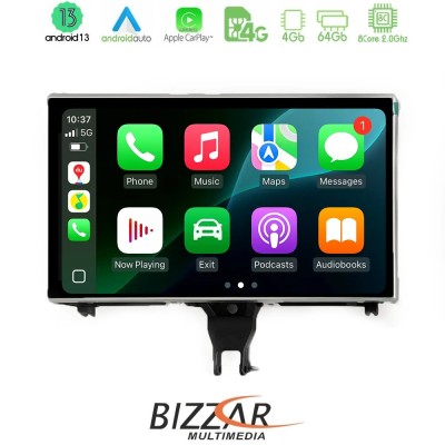 Bizzar Audi A6 2012-2018 Android13 8Core (4+64GB) Navigation Multimedia 8,4″ HD OEM Style