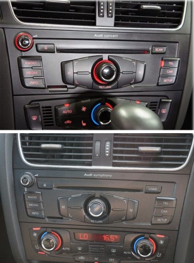 Audi Concert / Symphony Wireless CarPlay/Android Auto Interface & Camera In