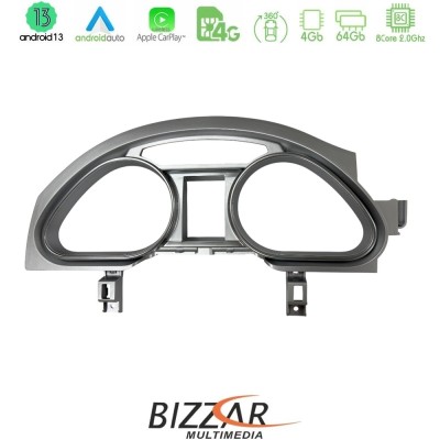 Bizzar OEM Audi Q7 4L 2006-2009 με MMI2G Android13 8core 4+64GB Navigation Multimedia Station 10.25