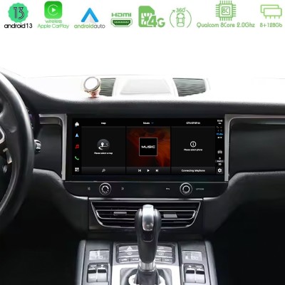 Bizzar OEM Porsche Macan 2014-2017 8core Android13 8+128G Navigation Multimedia 12.3