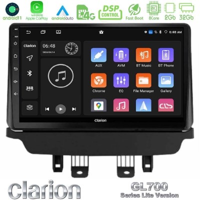 Bizzar 4T Series Peugeot 3008/5008 2017-2023 4Core Android13 2+32GB Navigation Multimedia Tablet 9