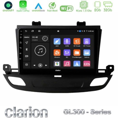 Bizzar 4T Series Opel Insignia 2 2017-2020 4Core Android13 2+32GB Navigation Multimedia Tablet 9
