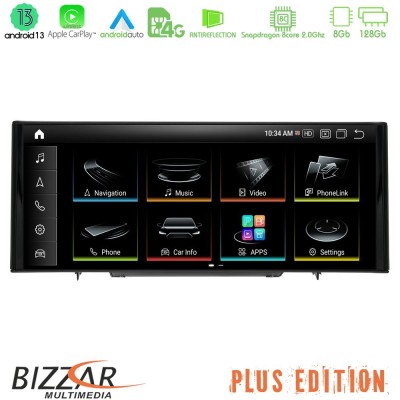 Bizzar Plus Edition Audi A3 (8V) 2013-2020 Android13 8Core (8+128GB) Navigation Multimedia 10.25