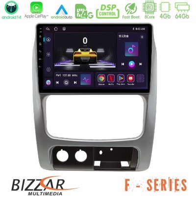 Bizzar F Series 8Core Android14 4+64GB Jeep Cherokee (KJ) 2002-2007 Navigation Multimedia Tablet 9