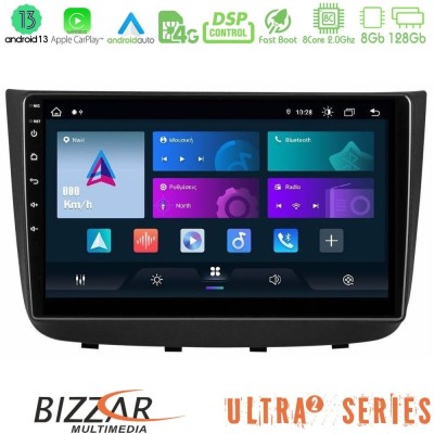 Bizzar 4T Series Mercedes Vito/Viano 2003-2006 4Core Android13 2+32GB Navigation Multimedia Tablet 10