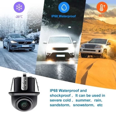 Bizzar Universal AHD Αδιάβροχη κάμερα νυχτερινής όρασης Mini AI με ανίχνευση τυφλού σημείου