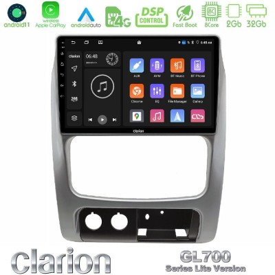 Clarion GL700 Lite Series 8Core Android11 2+32GB Jeep Cherokee (KJ) 2002-2007 Navigation Multimedia Tablet 9