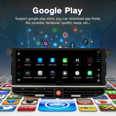 Bizzar OEM Porsche Panamera 2010-2016 8core Android13 8+128G Navigation Multimedia 12.3