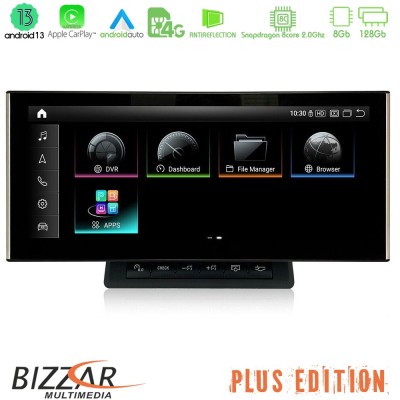 Bizzar Plus Edition Audi A6 (4F) 2009-2011 (με MMI3G) Android13 8Core (8+128GB) Navigation Multimedia 10.25