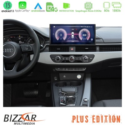 Bizzar Plus Edition Audi A4/A5 (B9) 2016-> Android13 8Core (8+128GB) Navigation Multimedia 10.25