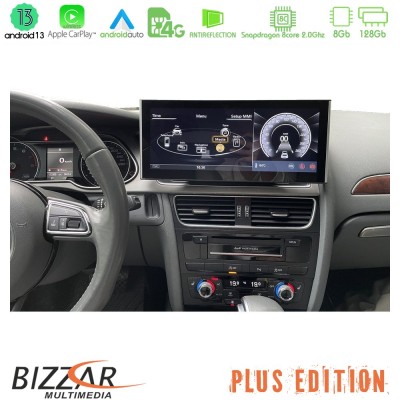 Bizzar Plus Edition Audi A4/A5 (B8) 2008-2015 Android13 8Core (8+128GB) Navigation Multimedia 10.25
