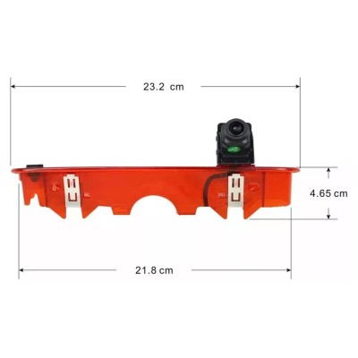 Citroen / Peugeot / Opel / Toyota Κάμερα Οπισθοπορείας Τρίτο Stop OEM Style AHD720 και CVBS