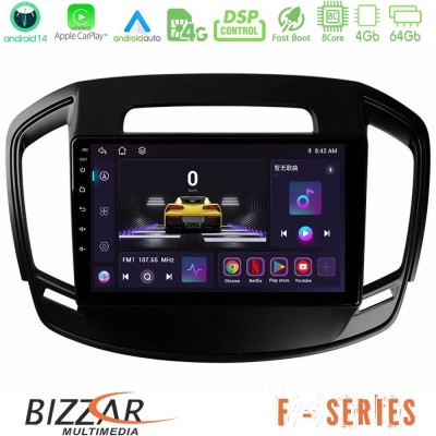 Bizzar F Series 8Core Android14 4+64GB  Opel Insignia 2014-2017 Navigation Multimedia Tablet 9
