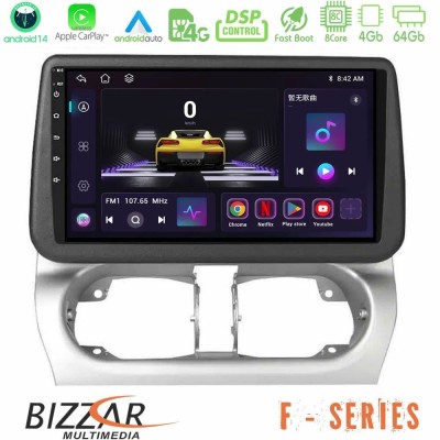 Bizzar F Series 8Core Android14 4+64GB  Opel Corsa C/Combo C Navigation Multimedia Tablet 9