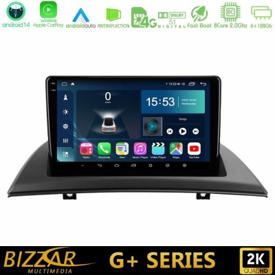 Bizzar G+ Series BMW E83 8Core Android14 6+128GB Navigation Multimedia Tablet 9