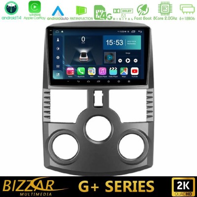 Bizzar G+ Series Daihatsu Terios 8core Android14 6+128GB Navigation Multimedia Tablet 9