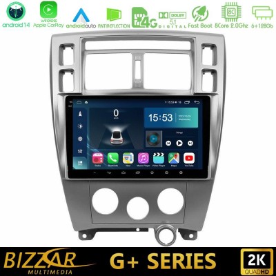 Bizzar G+ Series Hyundai Tucson 8core Android14 6+128GB Navigation Multimedia Tablet 10