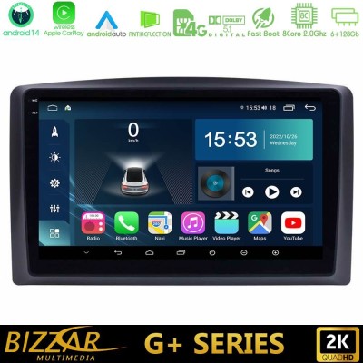 Bizzar G+ Series Mercedes Vito 2015-2021 8core Android14 6+128GB Navigation Multimedia Tablet 10