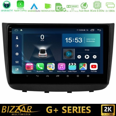Bizzar G+ Series Mercedes Vito/Viano 2003-2006 8core Android14 6+128GB Navigation Multimedia Tablet 10