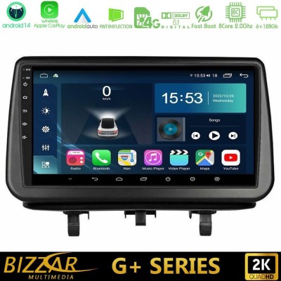Bizzar G+ Series Opel Meriva B 2010-2017 8core Android14 6+128GB Navigation Multimedia Tablet 9
